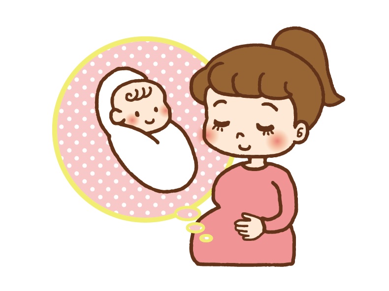 妊婦のイラスト